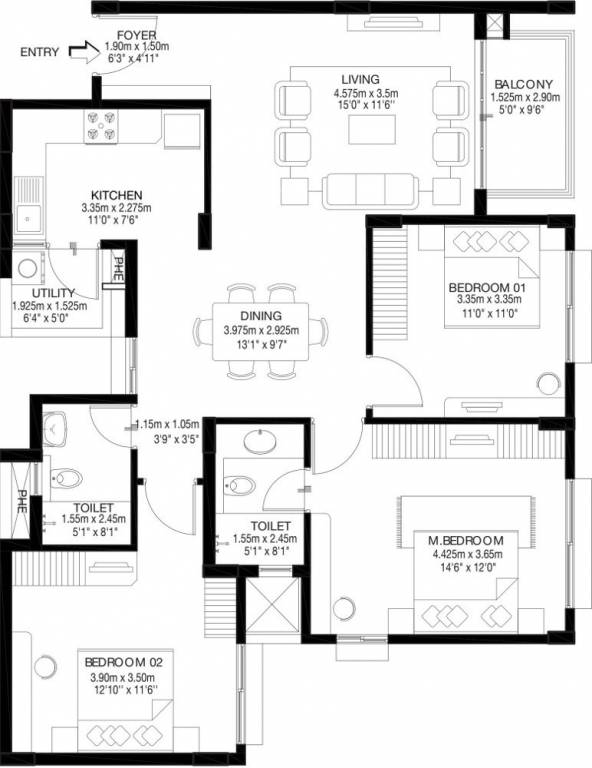 Godrej Zest At Godrej Eternity (3BHK+2T (1,477 sq ft) 1477 sq ft) Godrej Zest At Godrej Eternity (3BHK+2T (1,477 sq ft) 1477 sq ft)