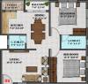 Aspire Chandana (2BHK+2T (810 sq ft) 810 sq ft)