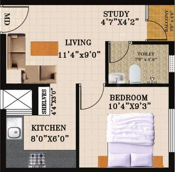  neo smart city Floor Plan Floor Plan