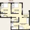 RDB Regent Crown Phase II (2BHK+2T (711 sq ft) 711 sq ft)