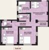 RDB Regent Crown Phase II (2BHK+2T (701 sq ft) 701 sq ft)