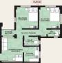 RDB Regent Crown Phase II (2BHK+2T (704 sq ft) 704 sq ft)