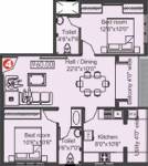 MAC Palace Gardens (2BHK+2T (960 sq ft) 960 sq ft) MAC Palace Gardens (2BHK+2T (960 sq ft) 960 sq ft)
