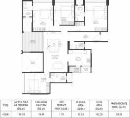 Gagan Gagan Signet (4BHK+4T (1,188.23 sq ft) 1188.23 sq ft) Gagan Gagan Signet (4BHK+4T (1,188.23 sq ft) 1188.23 sq ft)