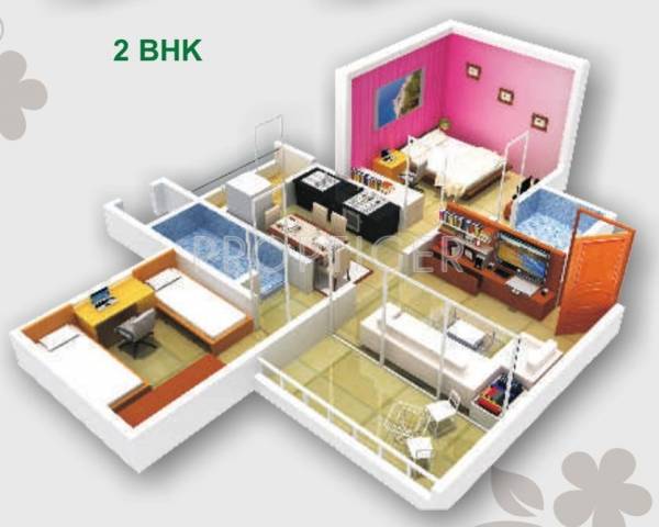 Omkar Omkar Harmony (2BHK+2T (802 sq ft) 802 sq ft) Omkar Omkar Harmony (2BHK+2T (802 sq ft) 802 sq ft)