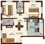 ACE Dwarka (2BHK+2T (781 sq ft) 781 sq ft) ACE Dwarka (2BHK+2T (781 sq ft) 781 sq ft)