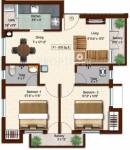 ACE Dwarka (2BHK+2T (878 sq ft) 878 sq ft) ACE Dwarka (2BHK+2T (878 sq ft) 878 sq ft)
