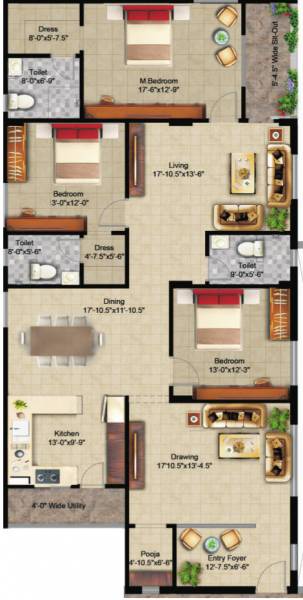  marvel-apartment Floor Plan Floor Plan
