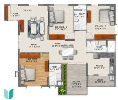 Floor Plan  uber verdant ii Floor Plan Floor Plan
