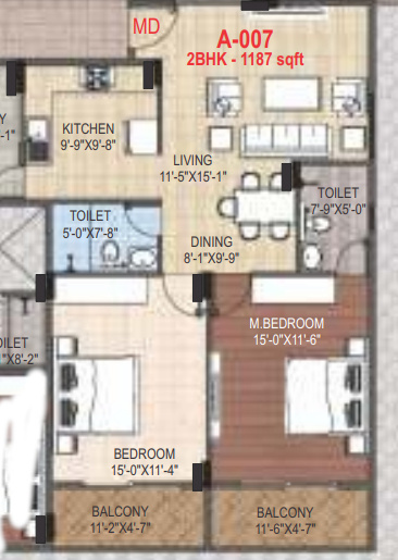  hallmark-lalith Floor Plan Floor Plan