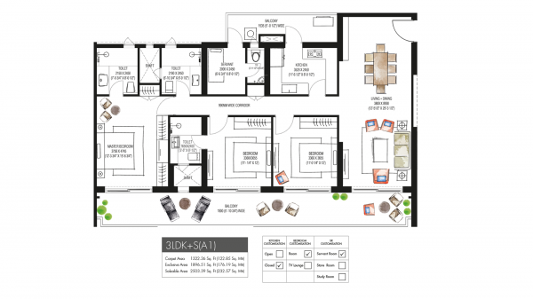  waterfall-residences Floor Plan Floor Plan