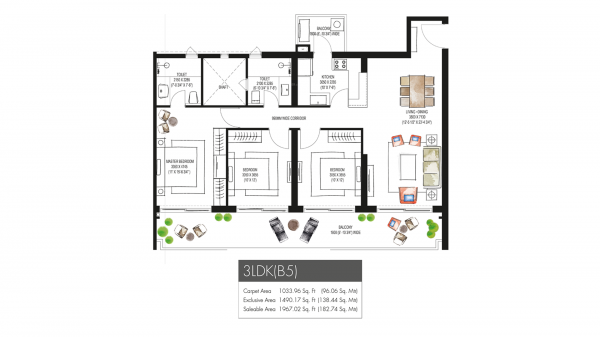  waterfall-residences Floor Plan Floor Plan