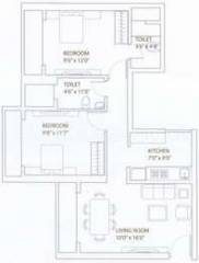 Downtown (2BHK+2T (890 sq ft) 890 sq ft) Downtown (2BHK+2T (890 sq ft) 890 sq ft)