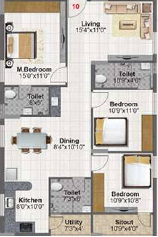 garlapati homes Floor Plan Floor Plan