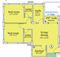 urban-greens-phase-ii-a-&-b Floor Plan Floor Plan