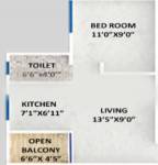 floorPlan of Excellaa Panama Park