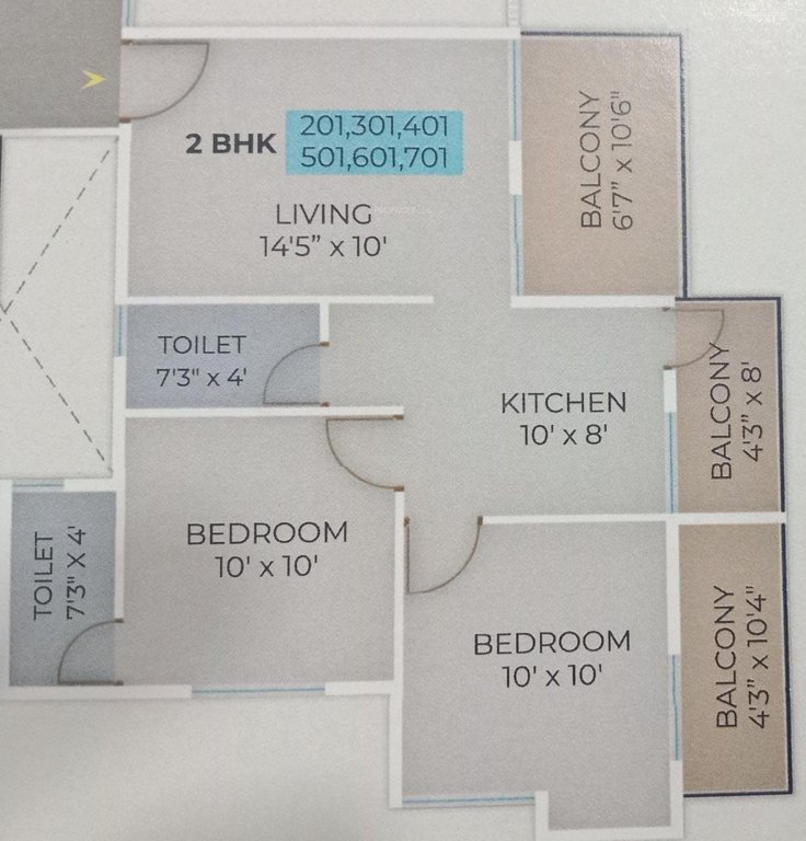  samarth serenity Floor Plan Floor Plan