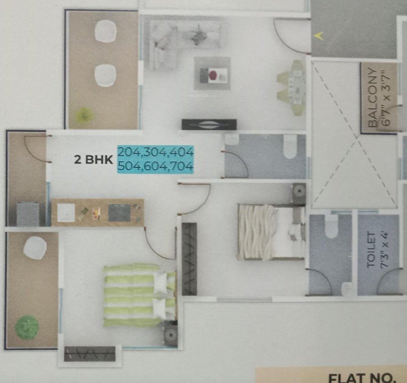  samarth serenity Floor Plan Floor Plan