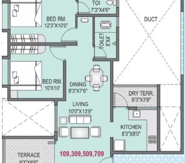  vatika phase ii Floor Plan Floor Plan