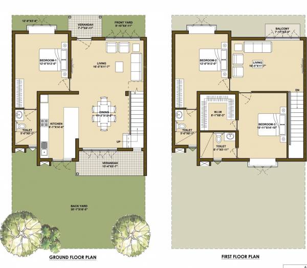 Good Earth Medley Villa (3BHK+3T (1,814.26 sq ft) 1814.26 sq ft)
