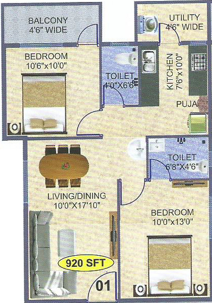  basava-pride Floor Plan Floor Plan