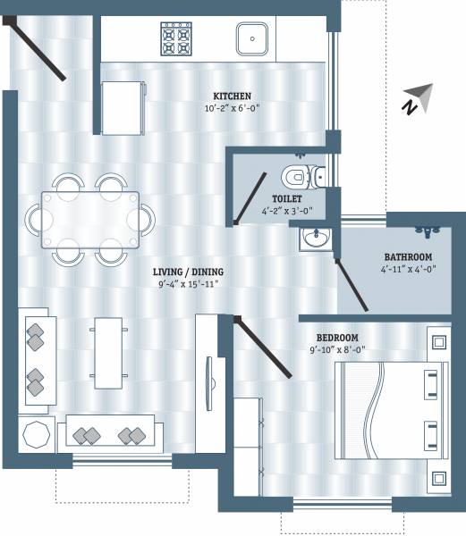 Gujarat International Jan Mangla (1BHK+1T (355.21 sq ft) 355.21 sq ft) Gujarat International Jan Mangla (1BHK+1T (355.21 sq ft) 355.21 sq ft)