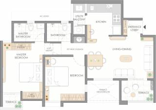 Vilas Javdekar Yashone Wakad Central (2BHK+2T (597.18 sq ft) 597.18 sq ft) Vilas Javdekar Yashone Wakad Central (2BHK+2T (597.18 sq ft) 597.18 sq ft)