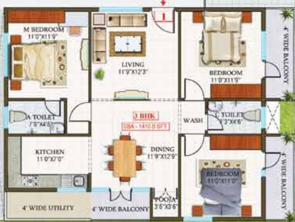  enclave Floor Plan Floor Plan