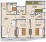 Varad Varad Heights (2BHK+2T (708 sq ft) + Study Room 708 sq ft)