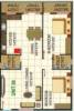Surya Spaces (2BHK+2T (1,220 sq ft) 1220 sq ft)