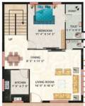  serene-city-villa Floor Plan Ground Floor Plan
