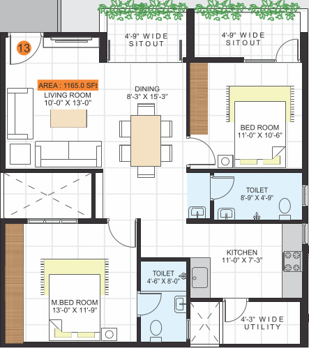 lotus Floor Plan Floor Plan