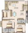 Krinal Tulsi Shyam (3BHK+3T (984 sq ft) 984 sq ft)