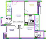 Excella Excella Kutumb Phase II (3BHK+3T (688.89 sq ft) 688.89 sq ft)