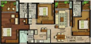 Rajarajeshware Piccassso (3BHK+3T (2,119 sq ft) 2119 sq ft) Rajarajeshware Piccassso (3BHK+3T (2,119 sq ft) 2119 sq ft)