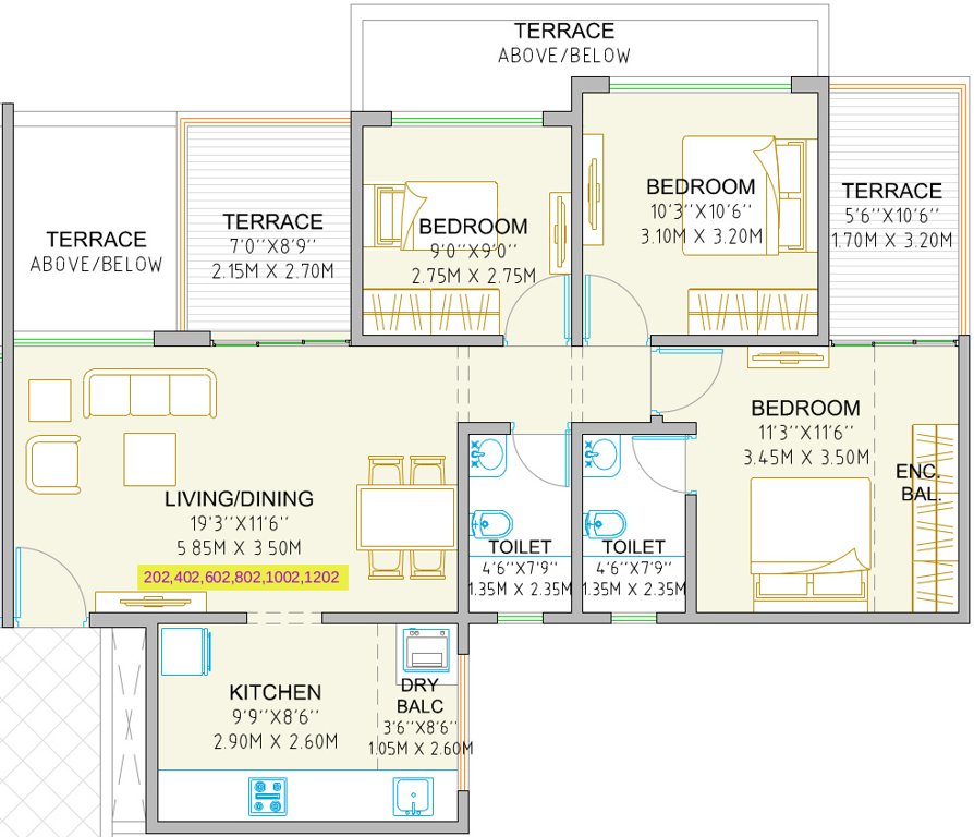  signature park c and d building Floor Plan Floor Plan