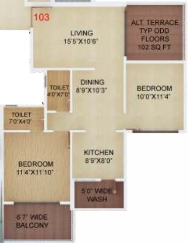 jayanti nagari vii wing i j Floor Plan Floor Plan