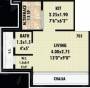 Landmark Landmaark Luxuria (1RK+1T (480 sq ft) 480 sq ft)