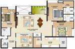 BCM Pride Phase I (3BHK+3T (2,540 sq ft) 2540 sq ft)