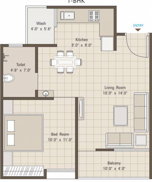  residency Floor Plan Floor Plan