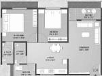 Vicepan Shubham Avenue (2BHK+2T (1,100 sq ft) 1100 sq ft)