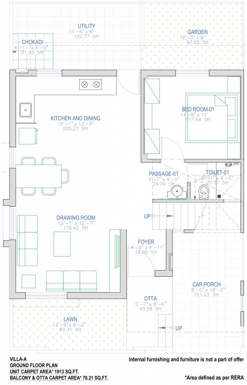 Pratham Meadows Phase 2 (4BHK+4T (1,913 sq ft) 1913 sq ft) Pratham Meadows Phase 2 (4BHK+4T (1,913 sq ft) 1913 sq ft)