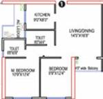 floorPlan of Siddha Sky Phase 4