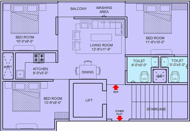  delhi-in-apartment-2 Floor Plan Floor Plan