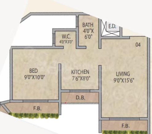  shamrock residency Floor Plan Floor Plan