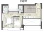  eternia-at-kalpataru-parkcity Floor Plan Upper Level Duplex Plan