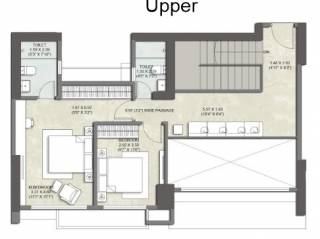 eternia-at-kalpataru-parkcity Floor Plan Upper Level Duplex Plan