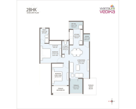  life vedika phase 1 Floor Plan Floor Plan