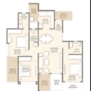  life vedika phase 1 Floor Plan Floor Plan
