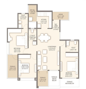  life vedika phase 1 Floor Plan Floor Plan